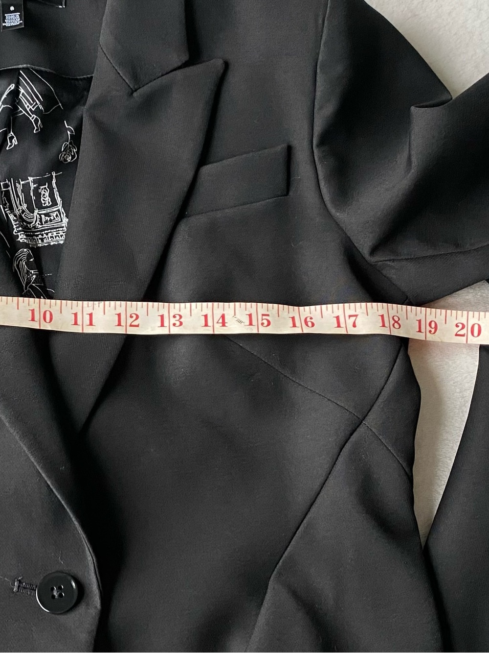 White House Black Market Editor Blazer Comfort Stretch cotton blend sz 8 - Picture 15 of 16